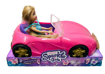 Zuru Sparkle Girlz Auto und Puppe - Glitzer Sportwagen - 3+ Jahre - Kinderspielzeug
