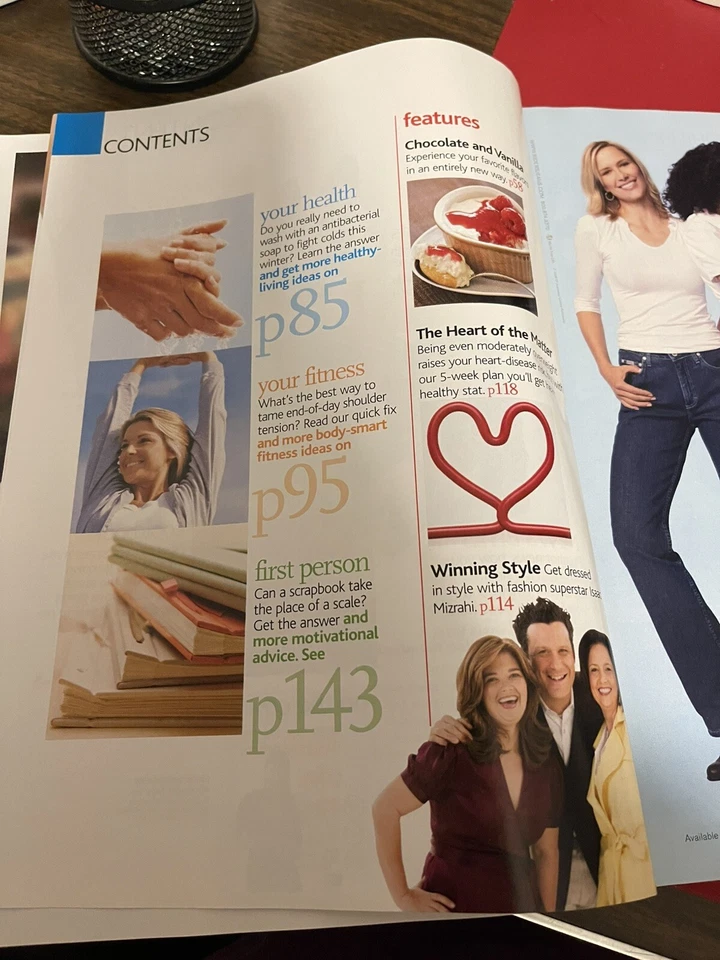 Weight Watchers Magazine January / February 2008 Foto 3 de 3