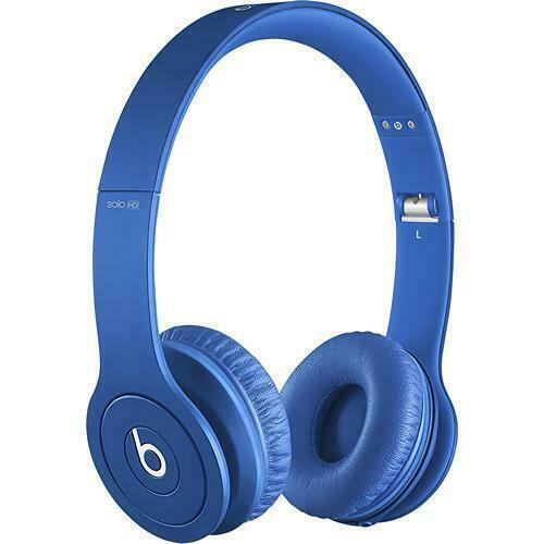 Beats by Dr. Dre Solo HD On-Ear Headphones (Drenched in Blue Beats by Dr. Dre Solo HD On-Ear Headphones (Drenched in Blue