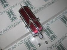 1966 Oldsmobile 442 Grill Bar Rocket Emblem With Hardware