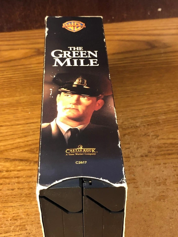 The Green Mile Screener Screening Copy VHS VCR Video Tape Used Tom Hanks RARE Foto 4 de 4