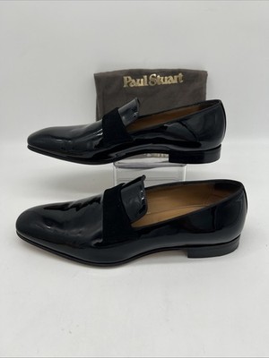 Paul Stuart Black Leather Loafers Men main image 3