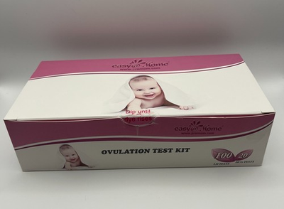 #ad Easy@Home 100 Ovulation Test Strips and 20 Pregnancy Strips Premom App $14.50