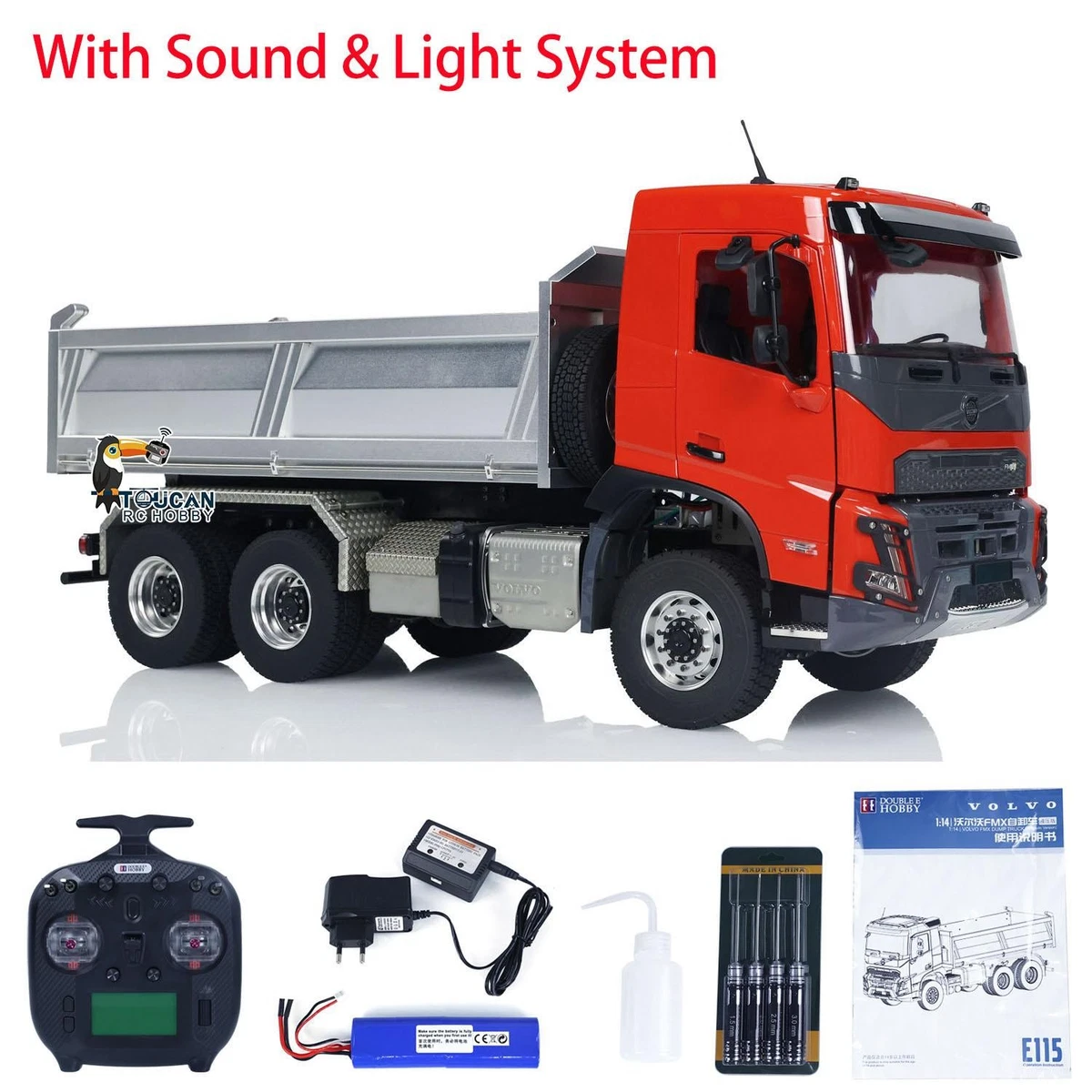 Electric Hobby RC Industrial & Service Vehicle Dump Trucks for