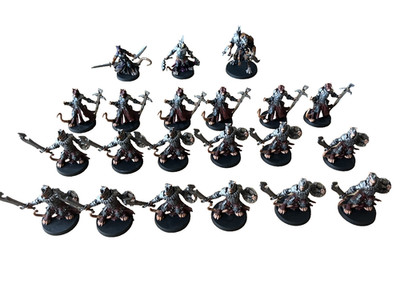 21 Painted Ratmen Ratfolk Miniatures D&D Massive Darkness Ratlings Wererat Lot
