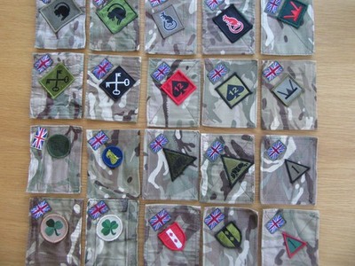 UK Forces badged up MTP TRF 'Blanking panels'. Gemischte Brigaden / Division.