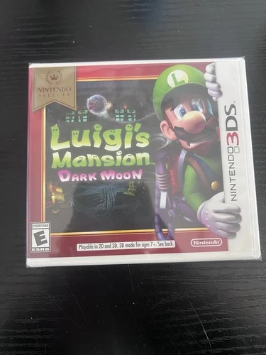 NEW/Sealed Luigi's Mansion Dark Moon - Nintendo 3DS Nintendo Selects
