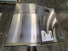 SCE PSO1-54EL3212SS6LP-1 Industrial Control Panel Enclosure Stainless 12 4 4X