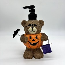 Halloween Soap Dispenser Pump Pumpkin Teddy Bear Jack O Lantern Bat Decoration