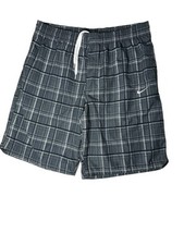 Nike Swim Athletic Trunks Men Adult Plaid Bathing Suit Board Surfing Shorts XL