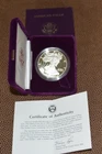 1986 Silver Walking Liberty $1 American Eagle