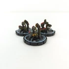 Mage Knight Throttle Worms Sinister #018 Red Spawn VTG 2002 Bundle Lot 3 CMG