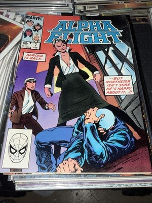 ALPHA FLIGHT # 7 MARVEL COMICS 1984 JOHN BYRNE
