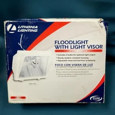 NIOB Lithonia Lighting Floodlight w Night Visor OFL 300/500 Quartz Halogen 