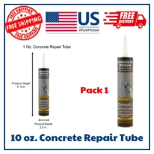 Concrete surfaces Crack Sealant 10 Oz Repair Cement Masonry Stucco For Caulk Gun
