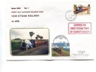 Isle of Man 2000 Railway Cover, 1st Day Summer Season