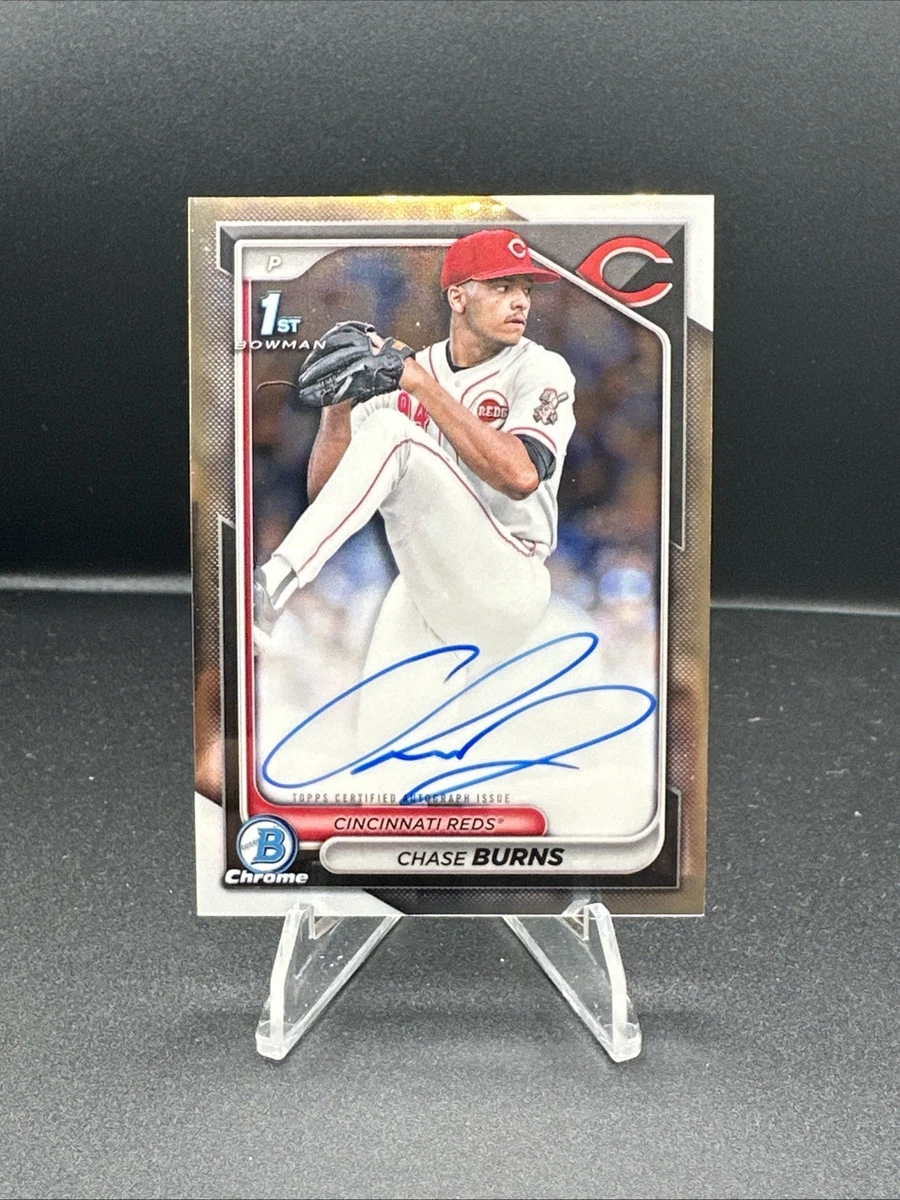 Bowman Cincinnati Reds Baseball Autographed Sports Trading Cards