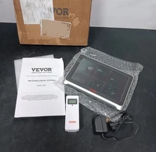 VEVOR Weather Station Indoor Outdoor, 7.5 in Large Color Display YT6077