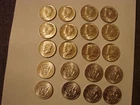 1964 Kennedy BU Roll of 20 Silver HALF DOLLARS 90% Silver
