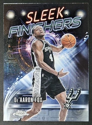 2025 Topps Chrome De'Aaron Fox Base (RAW)