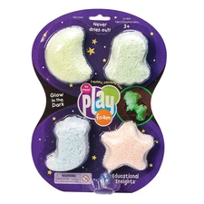 Educational Insights Playfoam Glow In The Dark 4/Pack (1908)