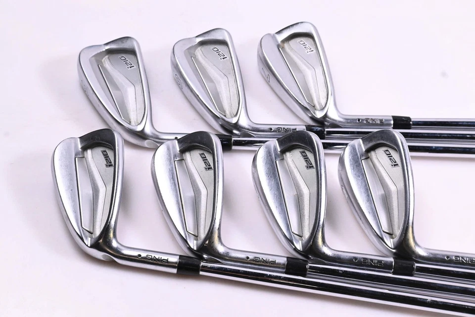 Left Hand Ping i210 Irons / 5-PW+GW / Black Dot / Regular Flex Shimada Nine9 - Image 2 of 4