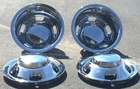 fits DODGE RAM 3500 2003-18 Chrome 17" Dually Wheel Simulators Dual Skins Liner