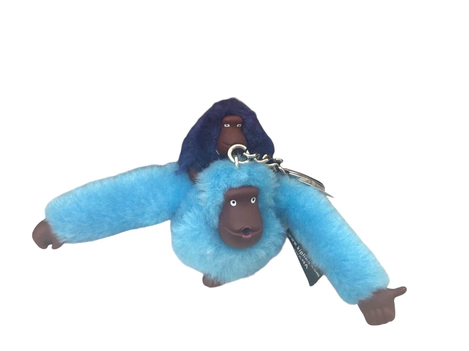 Mono Kipling con Bebé Llavero/Bolso Dije-Daina-Azul Polvo-Azul Oscuro Bebé Foto 3 de 3