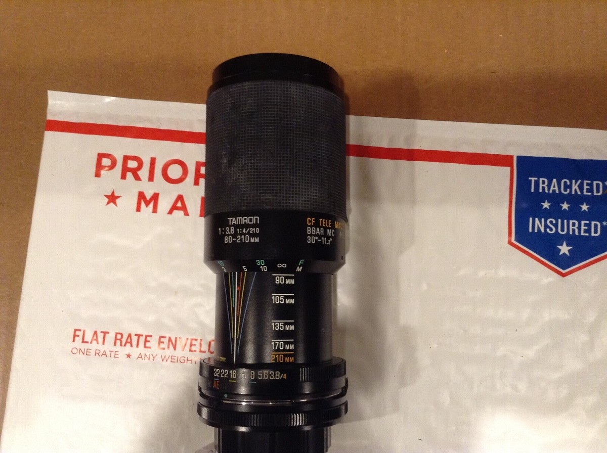 TAMRON CF TELE MACRO BBAR MC 80-210mmレンズ Tamron 80-210mm f/3.8 CF Tele Macro BBAR MC Lens for Canon FD | eBay