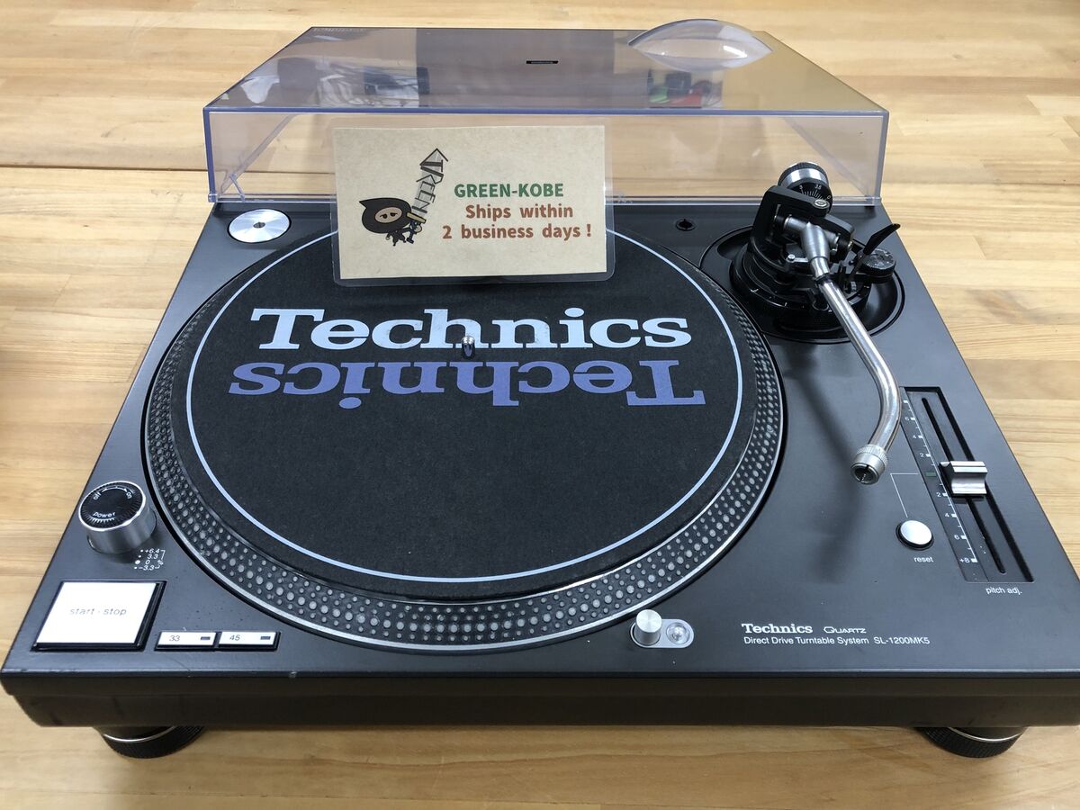 Technics SL-1200MK5 BLACK Direct Drive DJ Turntable SL-1200 Technics SL-1200MK5 BLACK Direct Drive DJ Turntable SL-1200