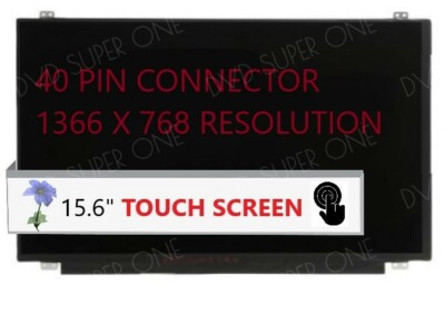 NT156WHM-T00 HD Display LCD Touch Screen 15.6" HD Digitalizzatore Per BOE NT156WHM-T00 - Ricambio Generico Display Touch 1366x768 - Foto 7