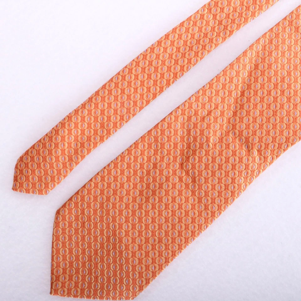 Jos. Corbata de seda A Bank naranja diamante ojo corbata Foto 2 de 4
