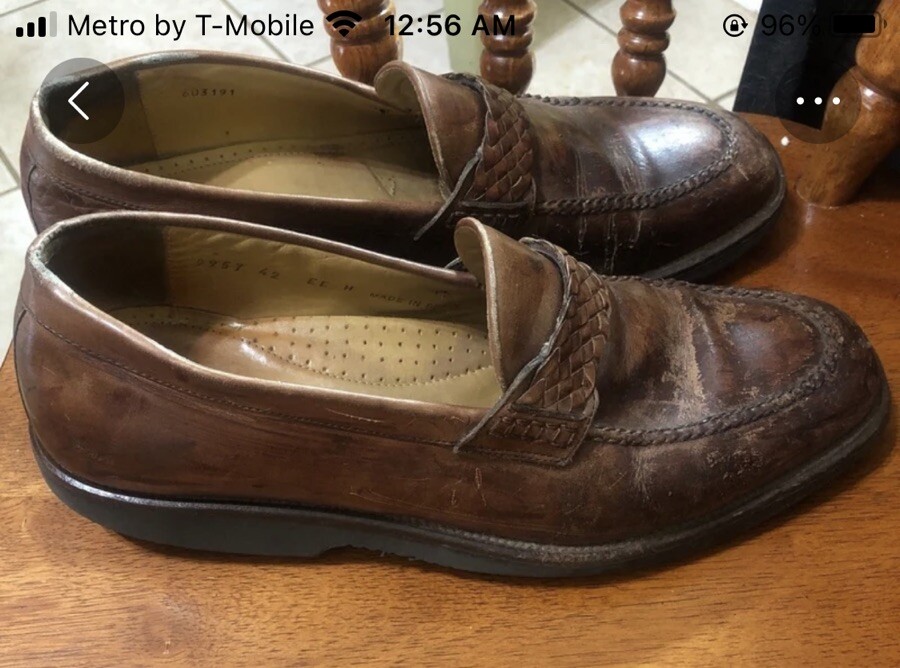 Vintage Leather E.T. Wright Men display picture 3