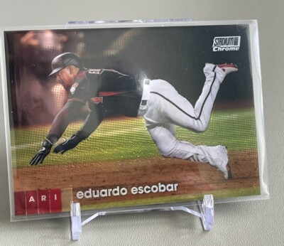 Eduardo Escobar 2020 Topps Stadium Club Chrome Refractor Arizona Diamondbacks