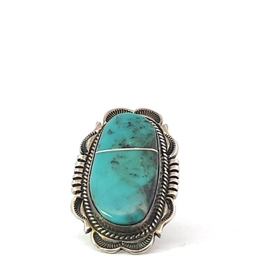 Will Denetdale Navajo Sterling Silver x Blue Turquoise