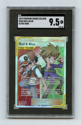 red and blue tag team pokemon card price & [Reverse Holo] #202 Prices | Cosmic Eclipse If you do Red E Blue Trainer Vstar