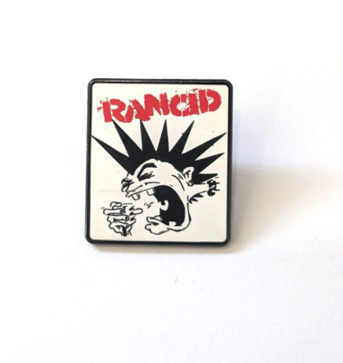 Rancid - Punk Ska - Lars Frederiksen - Tim Armstrong - Lapel Brooch Enamel Pin