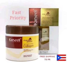 Karseell Collagen Dry Damaged Hair Repair Mask Plus Moroccan Argan Oil Treatment