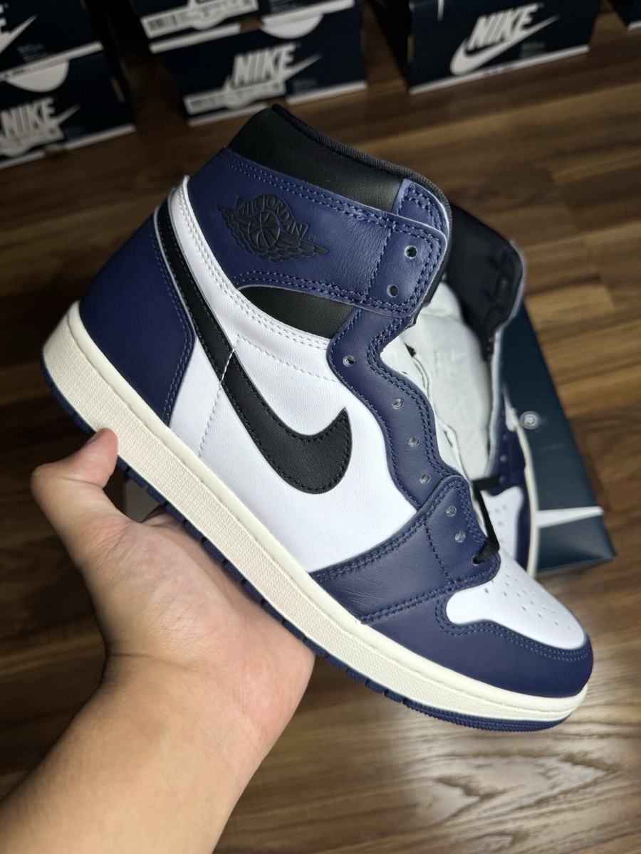 Size 8 - Air Jordan 1 Retro OG High Midnight Navy | eBay Size 8 - Air Jordan 1 Retro OG High Midnight Navy | eBay