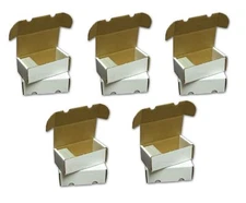 5X BCW 400 Count Card Storage Box