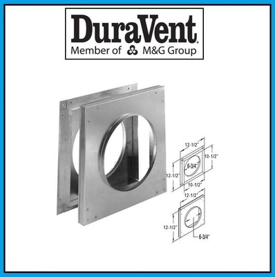 DURAVENT 4'' x 6 5/8'' DirectVent Pro Wall Firestop #46DVA-WFS DIRECT VENT