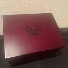 La Vigna Cork Pull Gift Set Model #711 Wine Accessories In Wooden Box Pre-owned