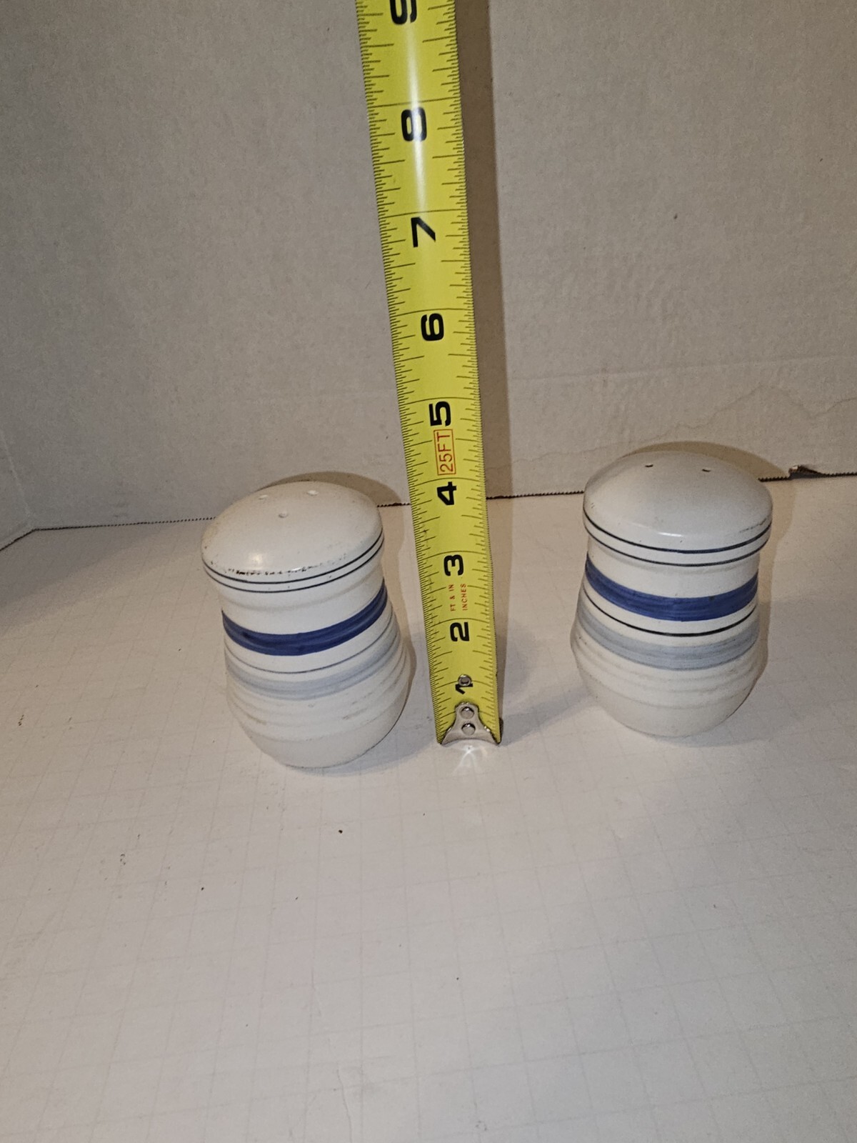 Blue And White Salt And Pepper Gibson China eBay
