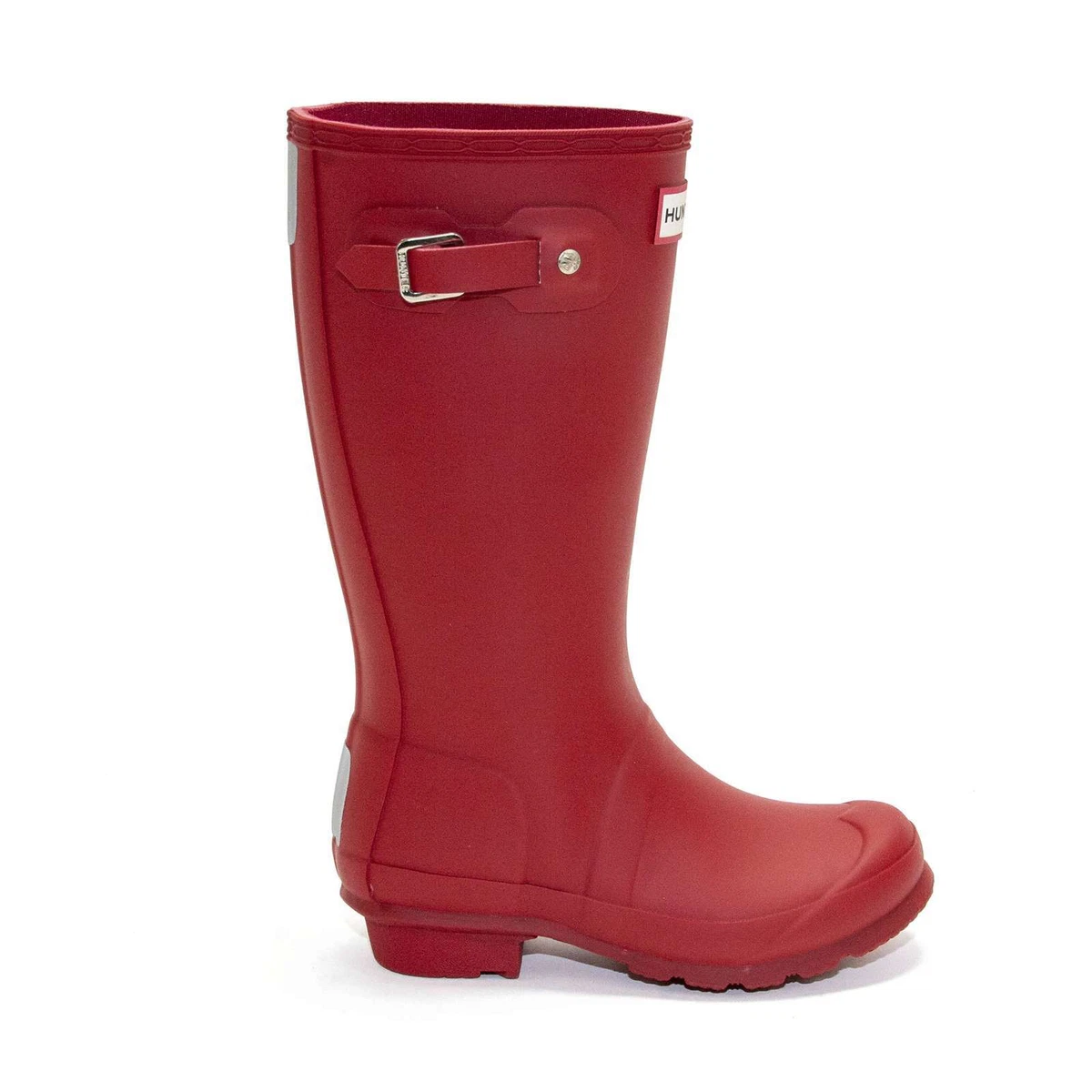 Kids hunter 2025 boots red