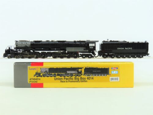 N Athearn ATH04014 UP Union Pacific 4-8-8-4 Big Boy Steam #4014 w/DCC & Sound - 第 1/11 張圖片