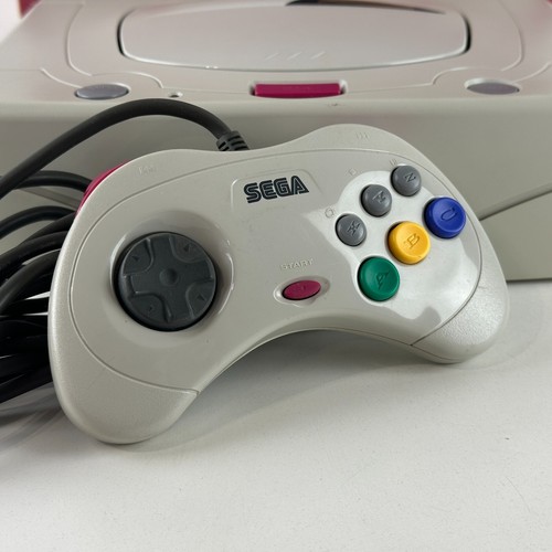Sega Saturn HST-0014 White Console Console Original Import NTSC-J - Imagen 9 de 11