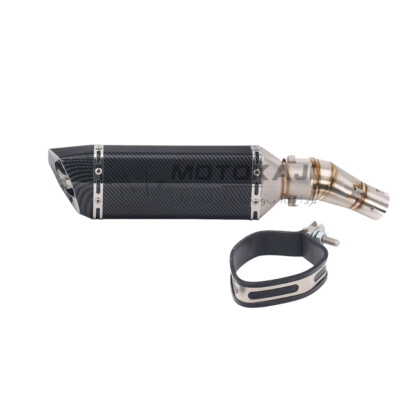 Exhaust Muffler Mid Pipe For Kawasaki Ninja 250 250R EX250
