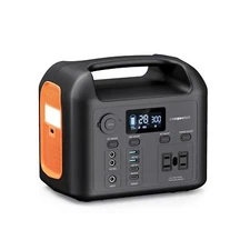 Portable Power Station, 600W (1200W Peak) 299Wh LiFePO4 Solar Generator Pure ...