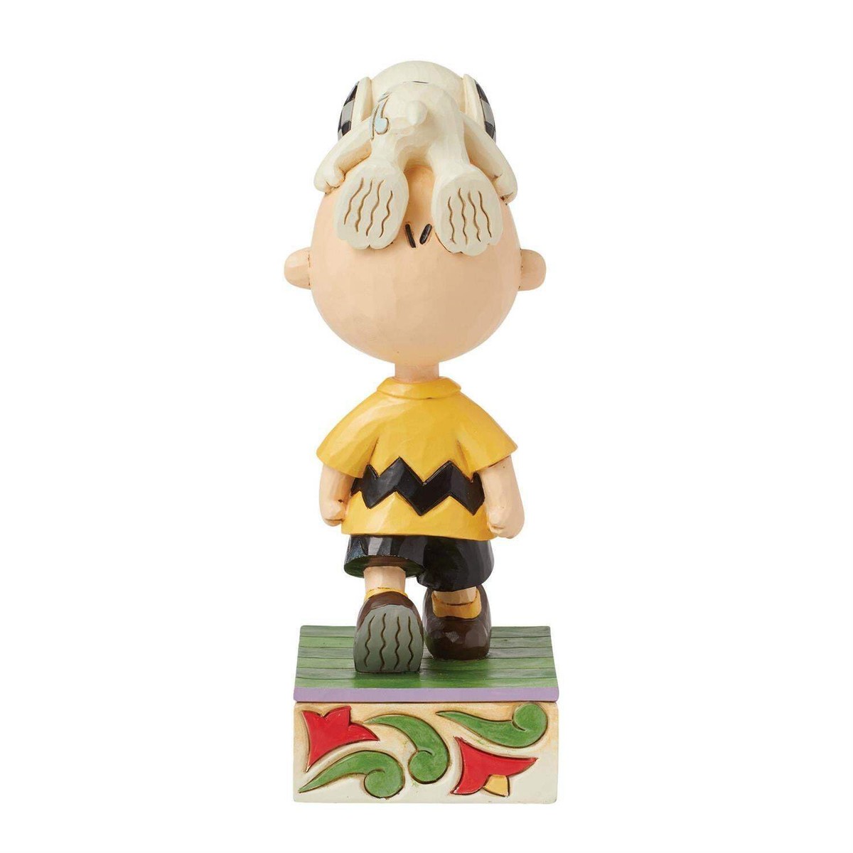 Jim Shore Head Honcho - Snoopy on Charlie Brown's Head 6016270