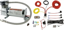airmaxxx Chrome 400 Air Compressor 165/200 Switch & Wiring Kit For Air Ride